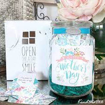Unique Mother's Day Gifts for the Mom who has everything KindNotes: Jar ...