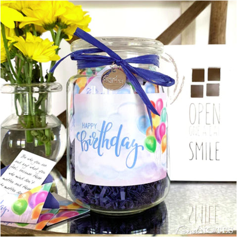 Memorable Jar for Birthday Celebrations