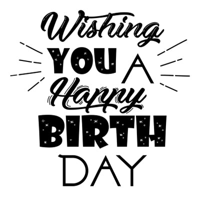Special Print: Wishing You a Happy Birthday