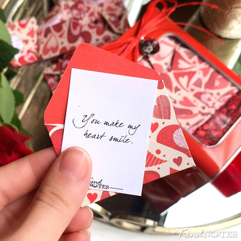 Heart Garden Tin Box of Notes