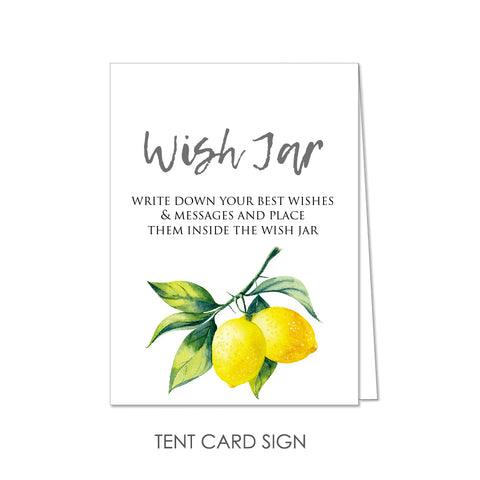 Wish Jar by KindNotes (Deluxe Kit without Jar) - Citrus Lemonade