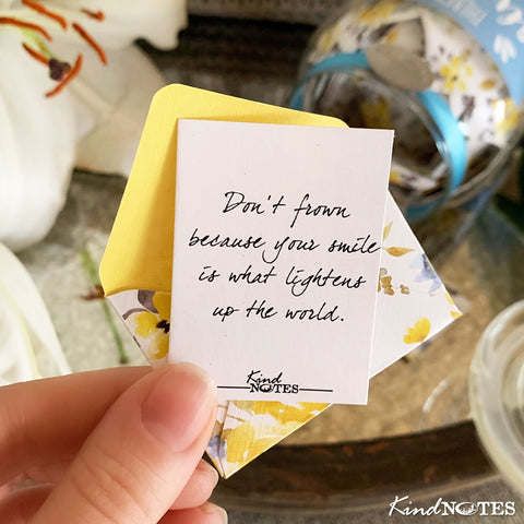Reason to Smile Jar of Notes