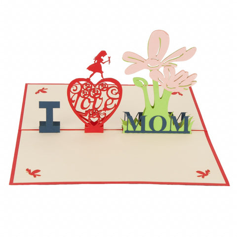 Mom Pop-Up 3D Greeting Card