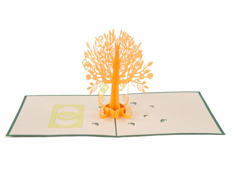 Money Tree Pop-Up 3D Greeting Card