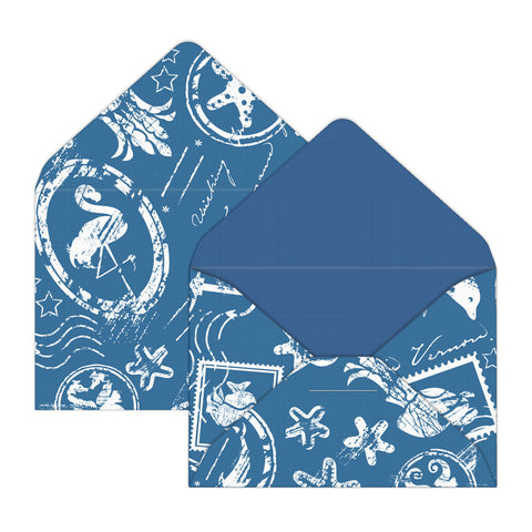 Nautical Elements Mini Envelopes for Inspirational Gifts