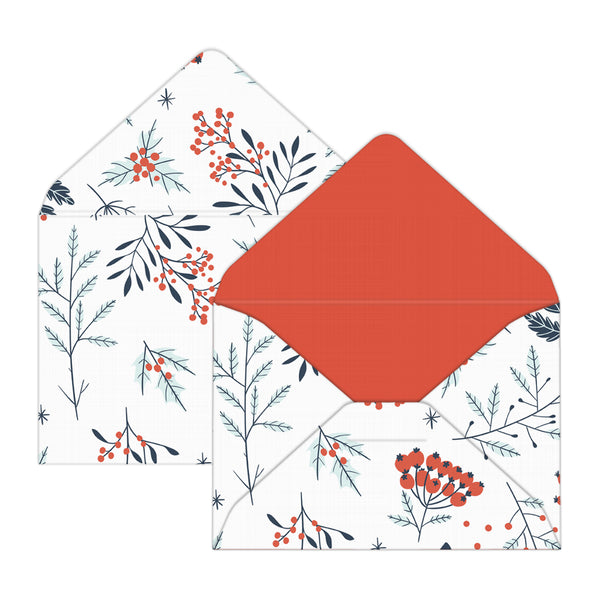 Twigs and Berries Mini Envelopes & Notes/Paper