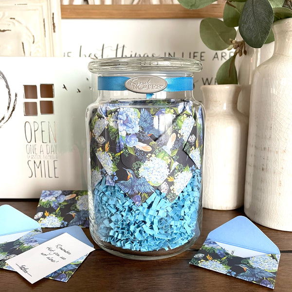 Winged Wonderland Jar of Notes (with Blank Papers)