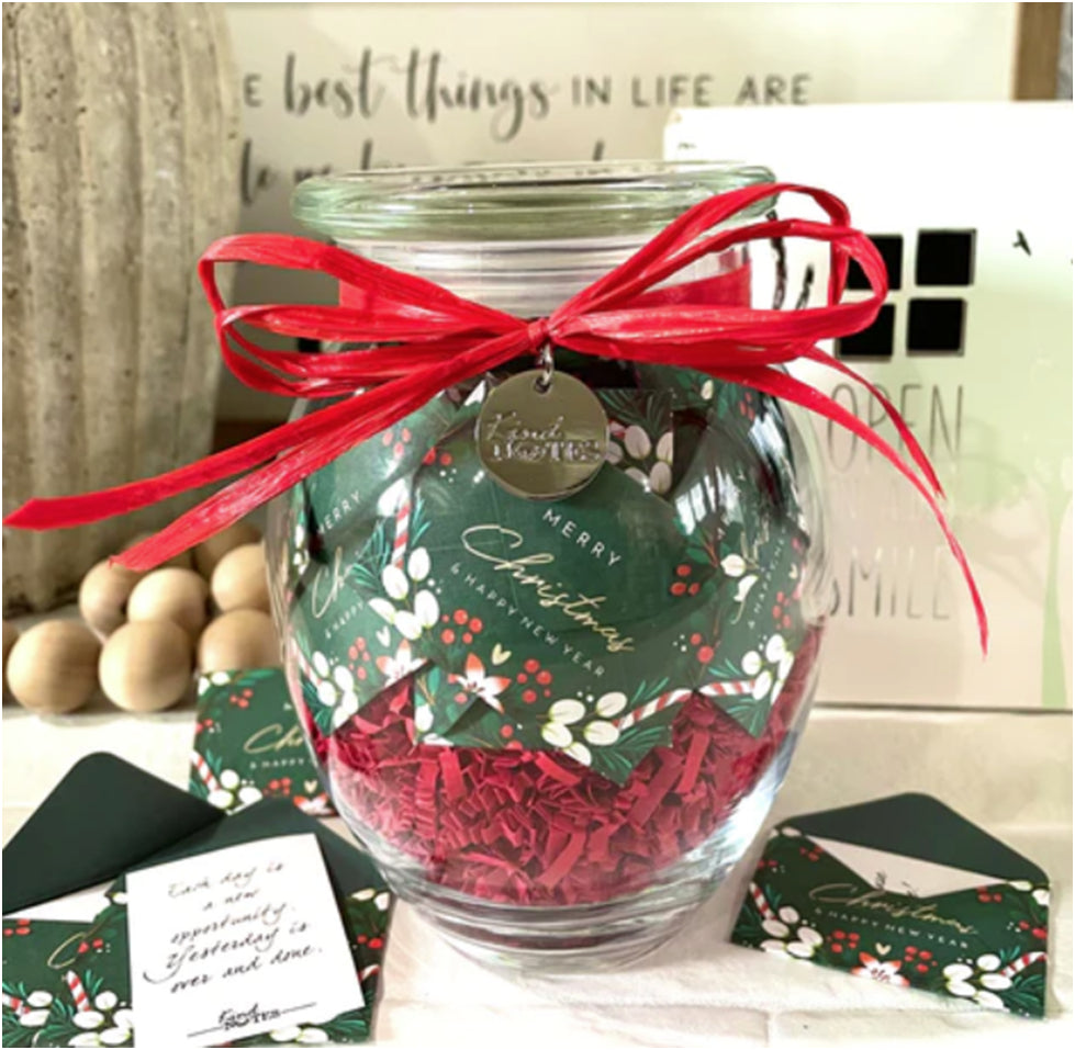Unique Personalized Christmas Gifts | KindNotes KindNotes: Jar of SMILES