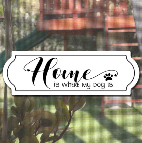 Dog-Inspired Magnetic Screen Door Designs to Brighten Your Home