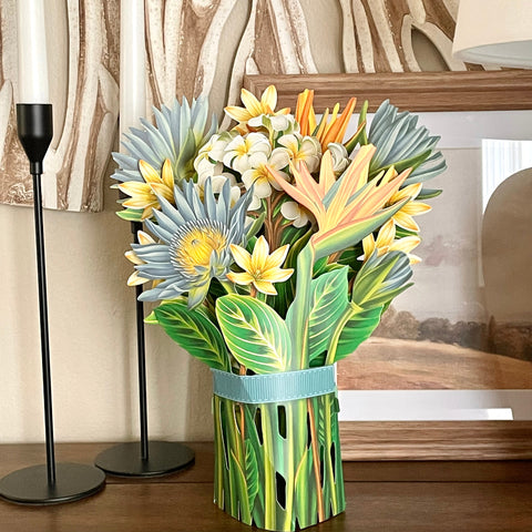 11-Inch Pop-Up Bouquet - Bird of Paradise (Wholesale)