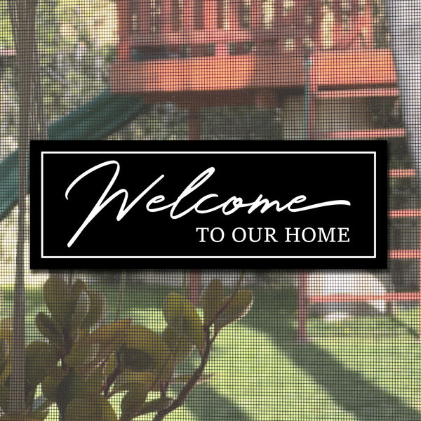 FREE Mesh Magnets - Welcome to Our Home