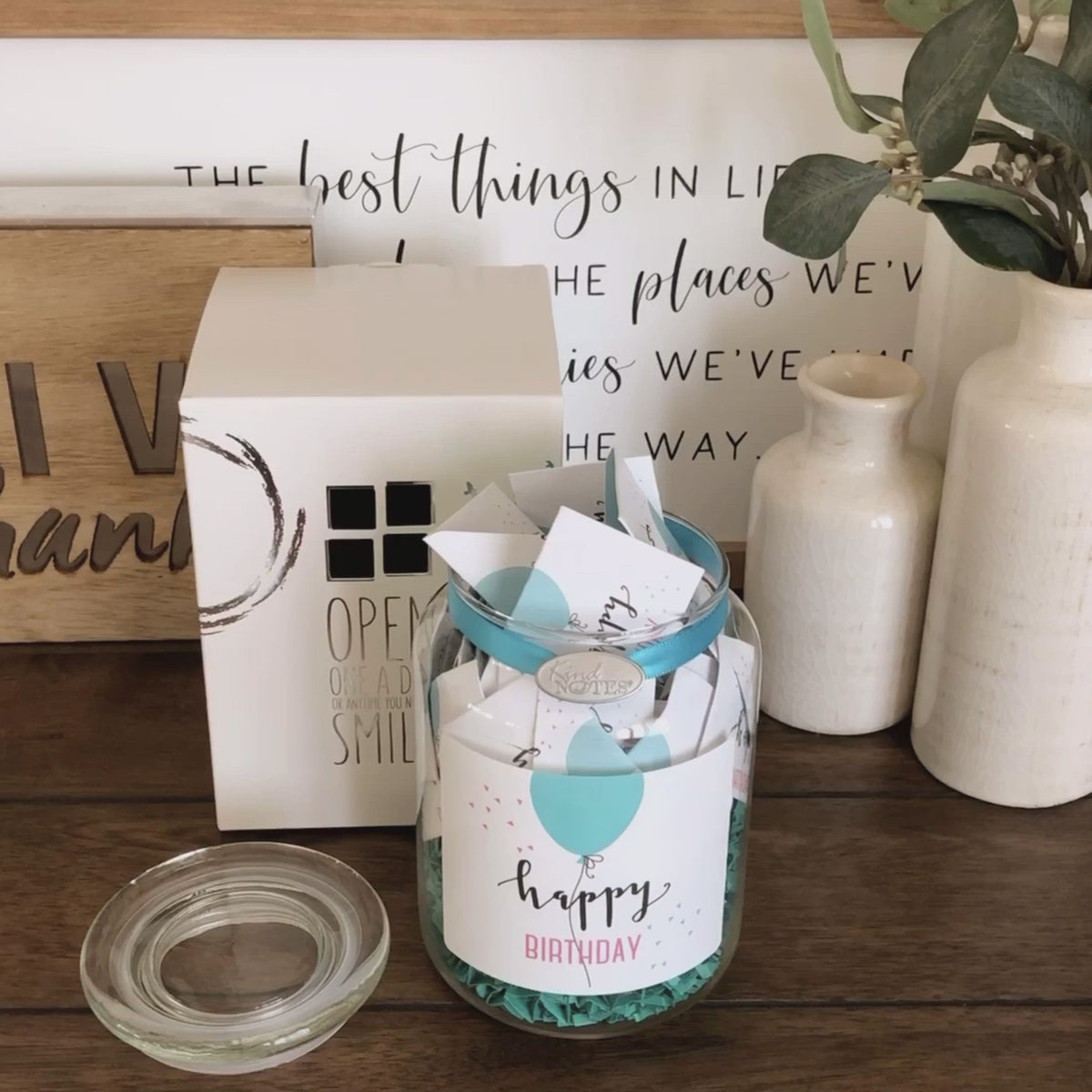 The Best Birthday Gifts for Long Distance Boyfriend KindNotes: Jar