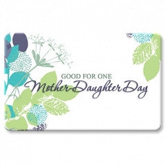 Keepsake Gift Cards Mother-Daughter Day