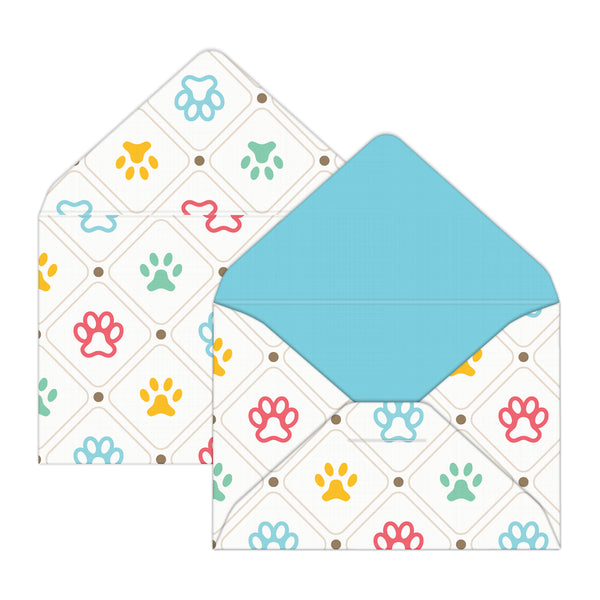 Animal Lover Mini Envelopes & Notes/Paper