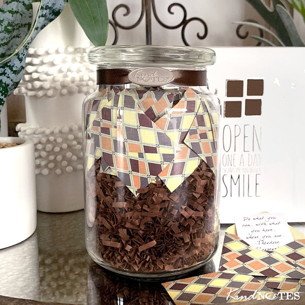 Earth Diamonds Jar of Notes