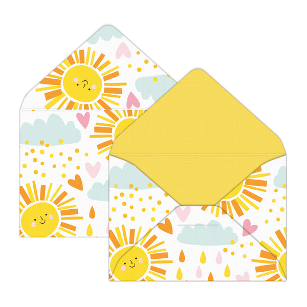 Fun in the Sun Mini Envelopes & Notes/Paper