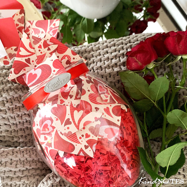 Heart Garden Jar of Notes