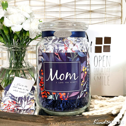 Mom I Love You Jar with MOM Messages (Wholesale)