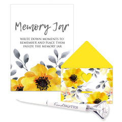 Memory Jar by KindNotes (Deluxe Kit without Jar) - Morning Glory