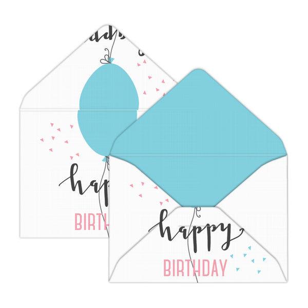 Simple Birthday Mini Envelopes & Notes/Paper