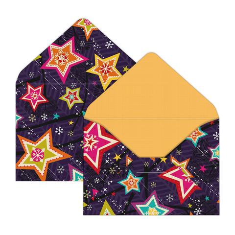Sparkling Stars Mini Envelopes & Notes/Paper