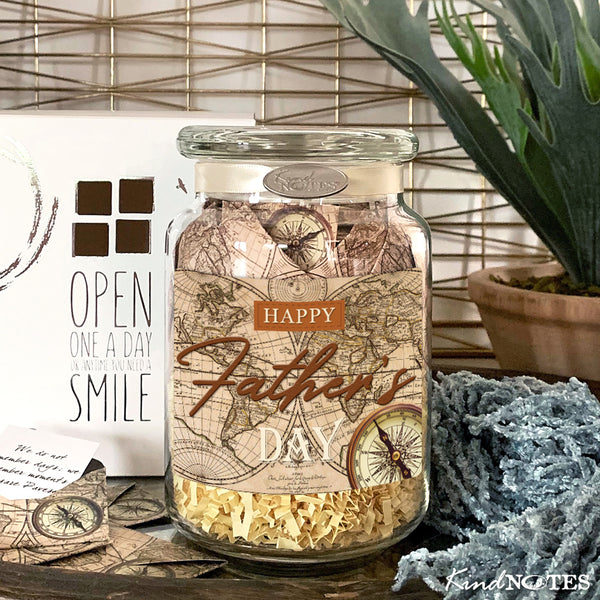 Happy Father's Day Time Travel Jar of Notes