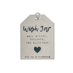 Wish Jar by KindNotes (Deluxe Kit without Jar) - Silver Flourish