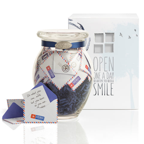 Airmail Jar with LOVE Messages for Couples (Wholesale)